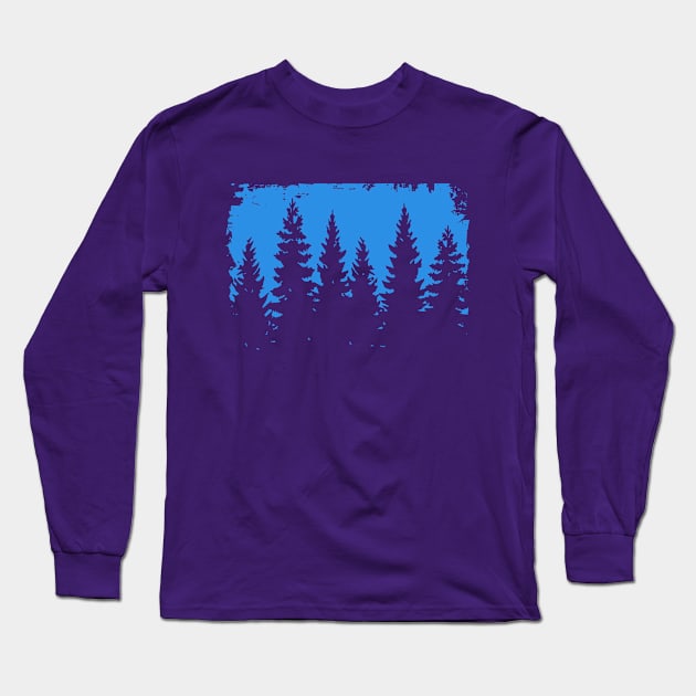 Forest Wisdom Long Sleeve T-Shirt by PallKris